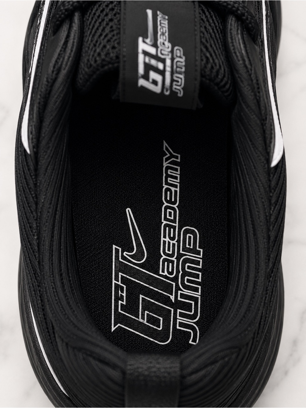 Nike GT Jump Academy Basketball Shoes Black White Men’s Size 11 FV5524-003 - Picture 6 of 8
